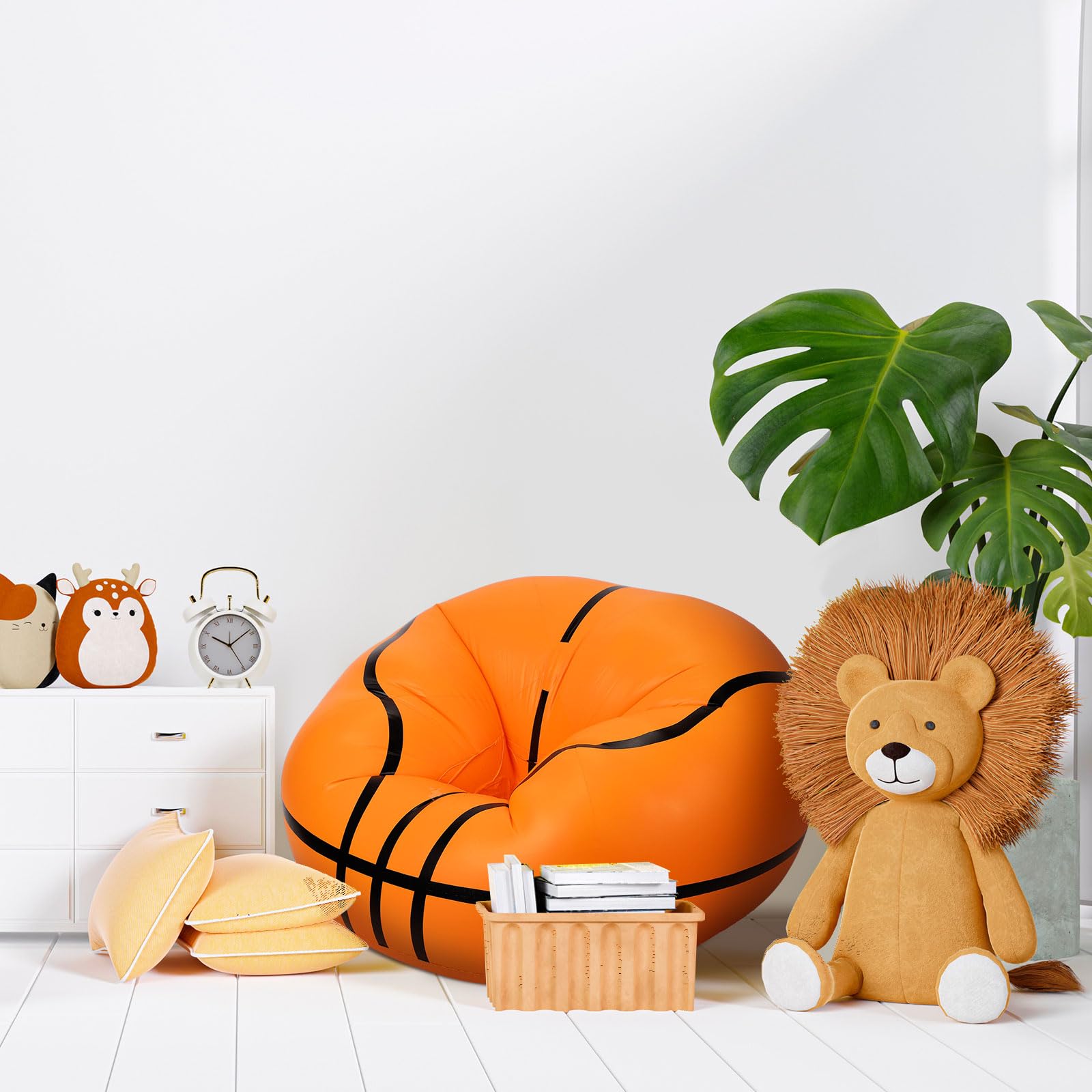 Amazon.co.jp: Menkxi インフレータブルビーンバッグチェア